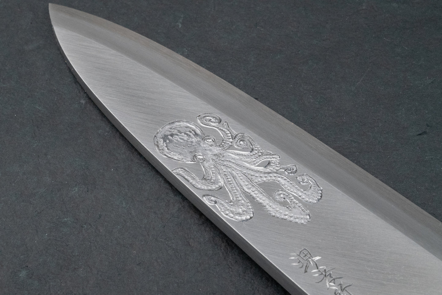 Sakai Takayuki Michiko Kubota Engraved Deba 240mm "Octopus"