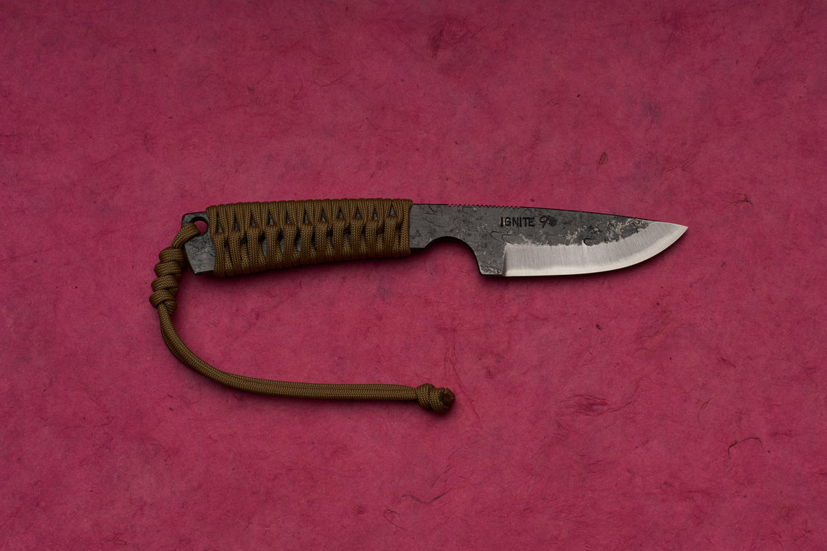 Minomo Kajiya Aogami Outdoor Knife