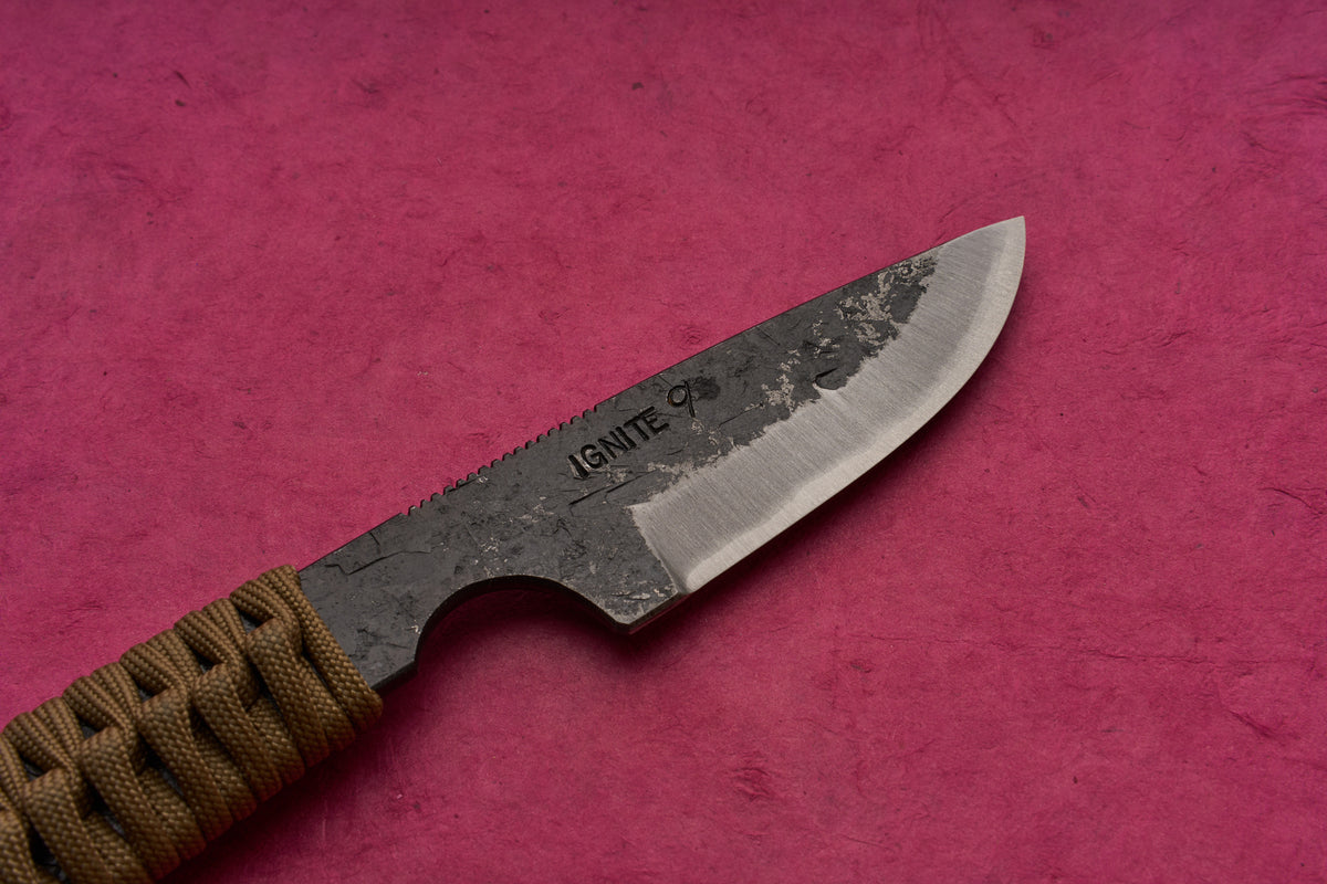 Minomo Kajiya Aogami Outdoor Knife