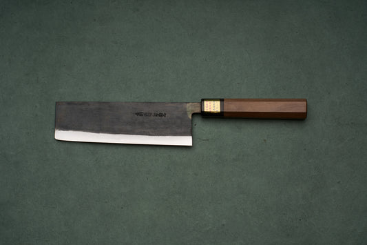 Moritaka AS Kurouchi Nakiri 180mm
