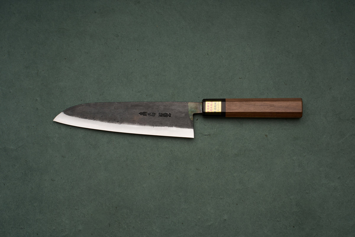 Moritaka AS Kurouchi Santoku 185mm
