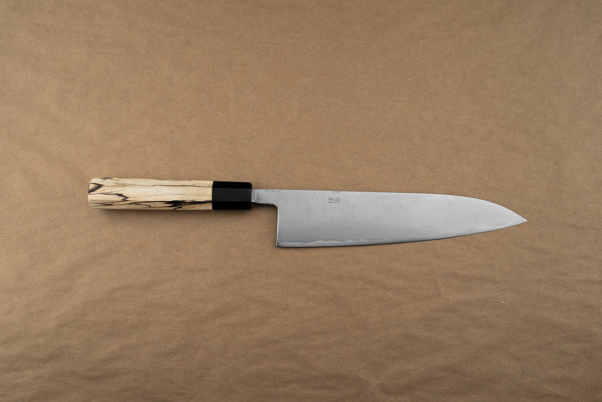 Custom Handle Munetoshi Migaki Gyuto 210mm from Munetoshi Hamono