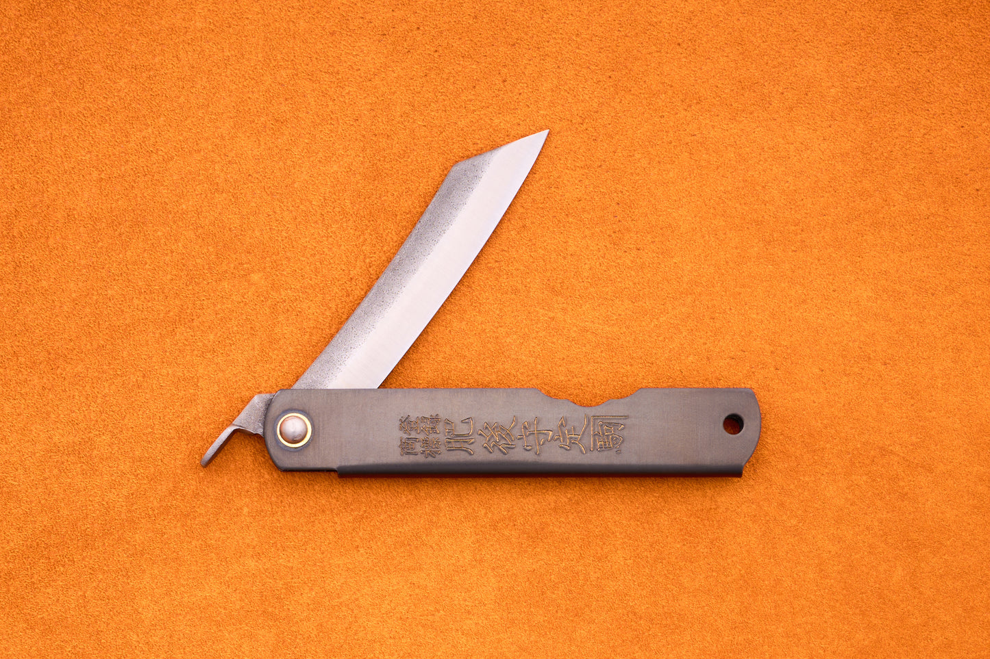 Couteau Nagao Kanekoma Black Higo No Kami