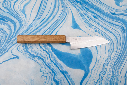 Nigara SPG STRIX Tsuchime Damascus Petty 120mm