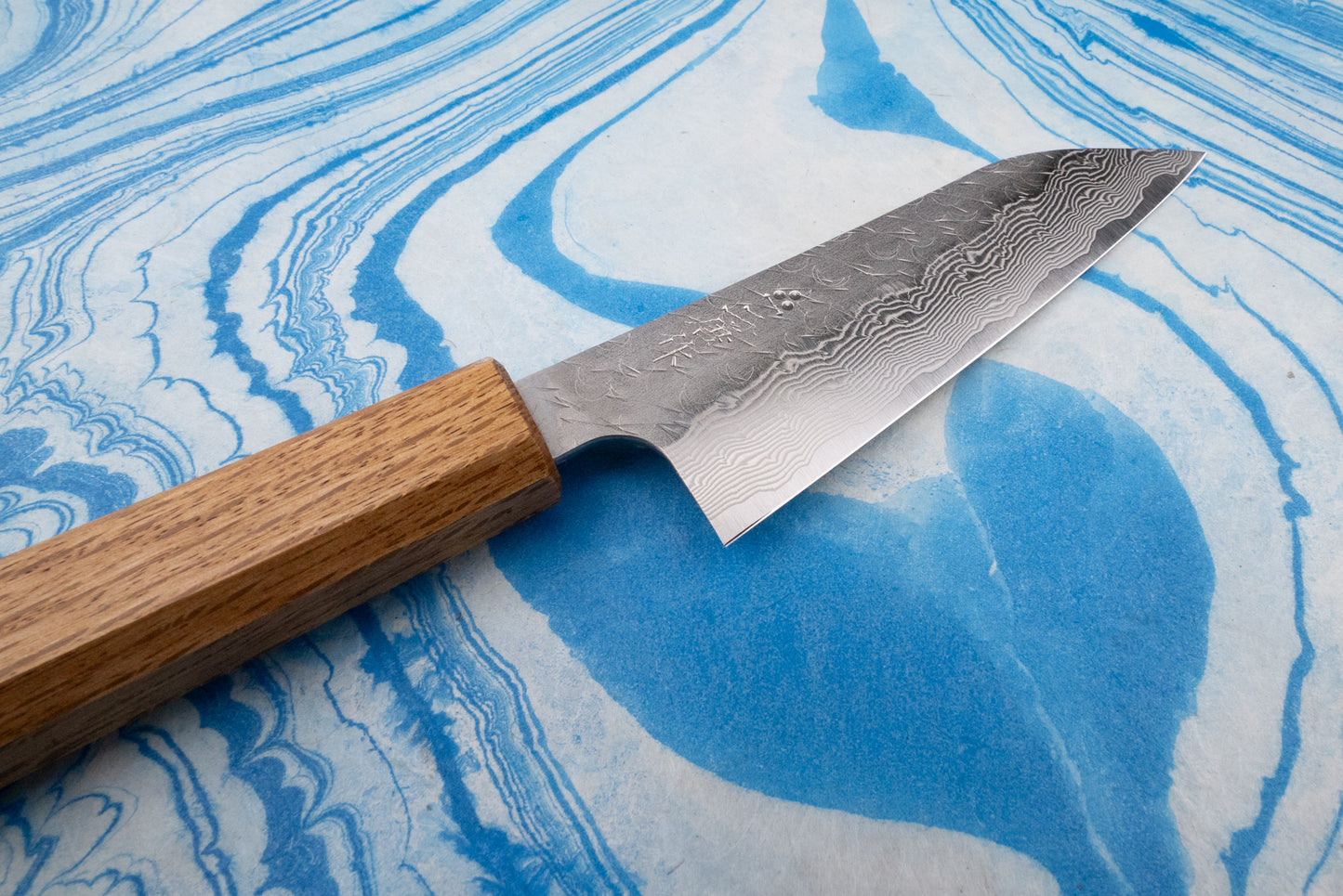 Nigara SPG STRIX Tsuchime Damascus Petty 120mm