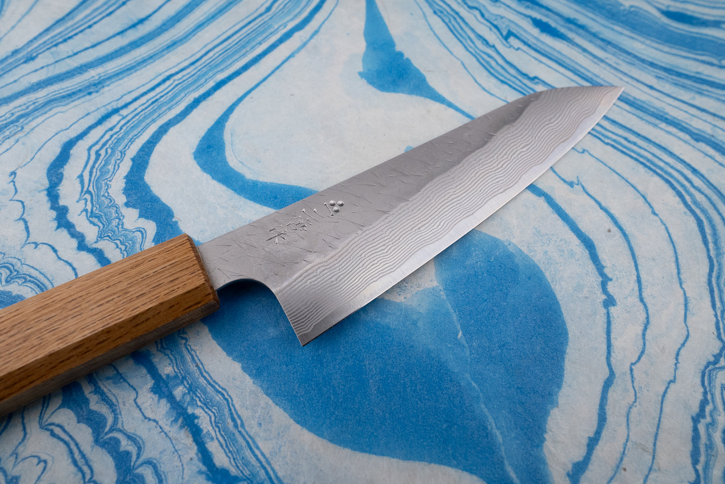 Nigara SPG STRIX Tsuchime Damascus Petty 150mm