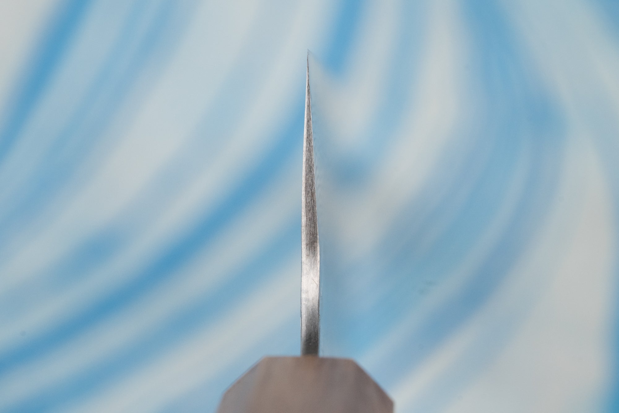 Nigara SPG STRIX Tsuchime Damascus Santoku 165mm – Knifewear