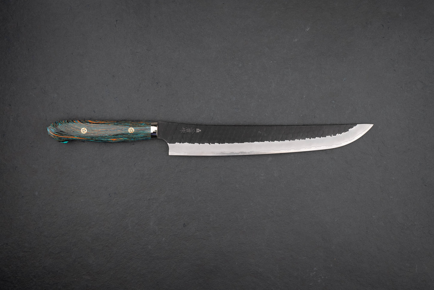 Nigara SG2 Kurouchi Tuschime Western Sakimaru Sujihiki 270mm