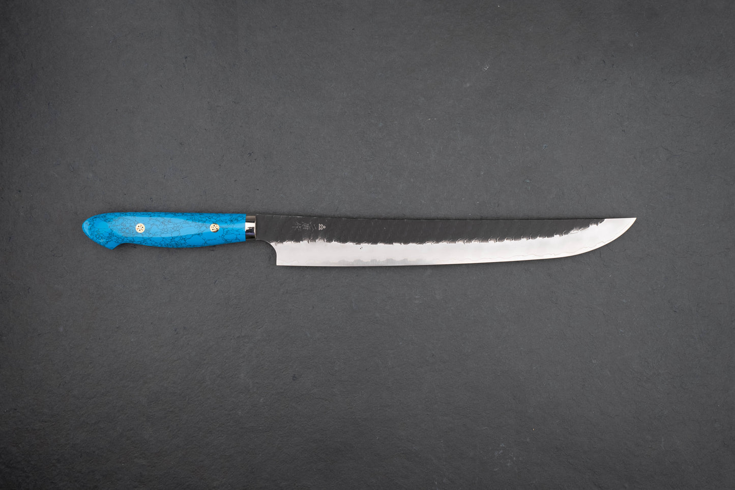 Nigara SG2 Kurouchi Tuschime Western Sakimaru Sujihiki 300mm