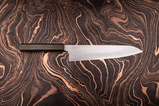 Nigara VG XEOS Tsuchime Damascus Gyuto 255mm