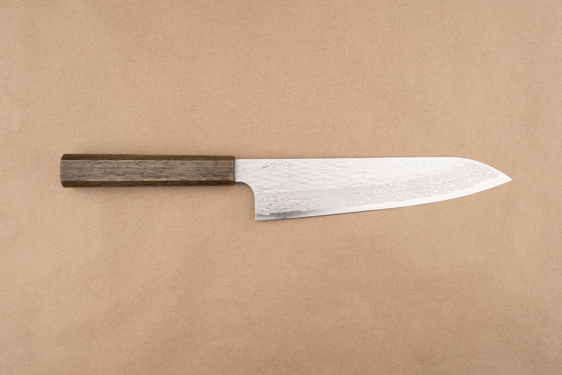 Nigara VG XEOS Tsuchime Damascus Gyuto 210mm from Nigara Hamono