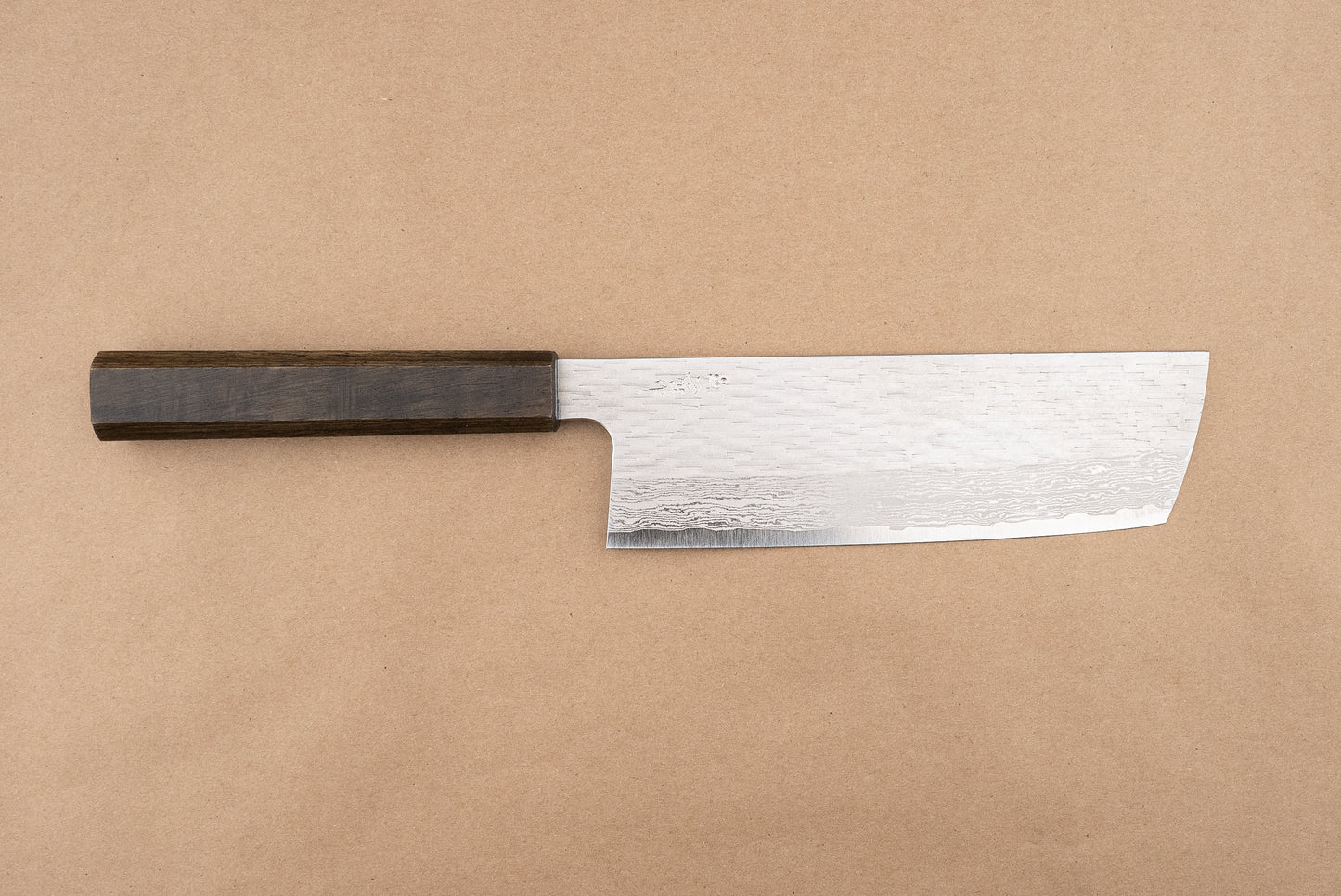 Nigara VG XEOS Tsuchime Damascus Nakiri 180mm from Nigara Hamono