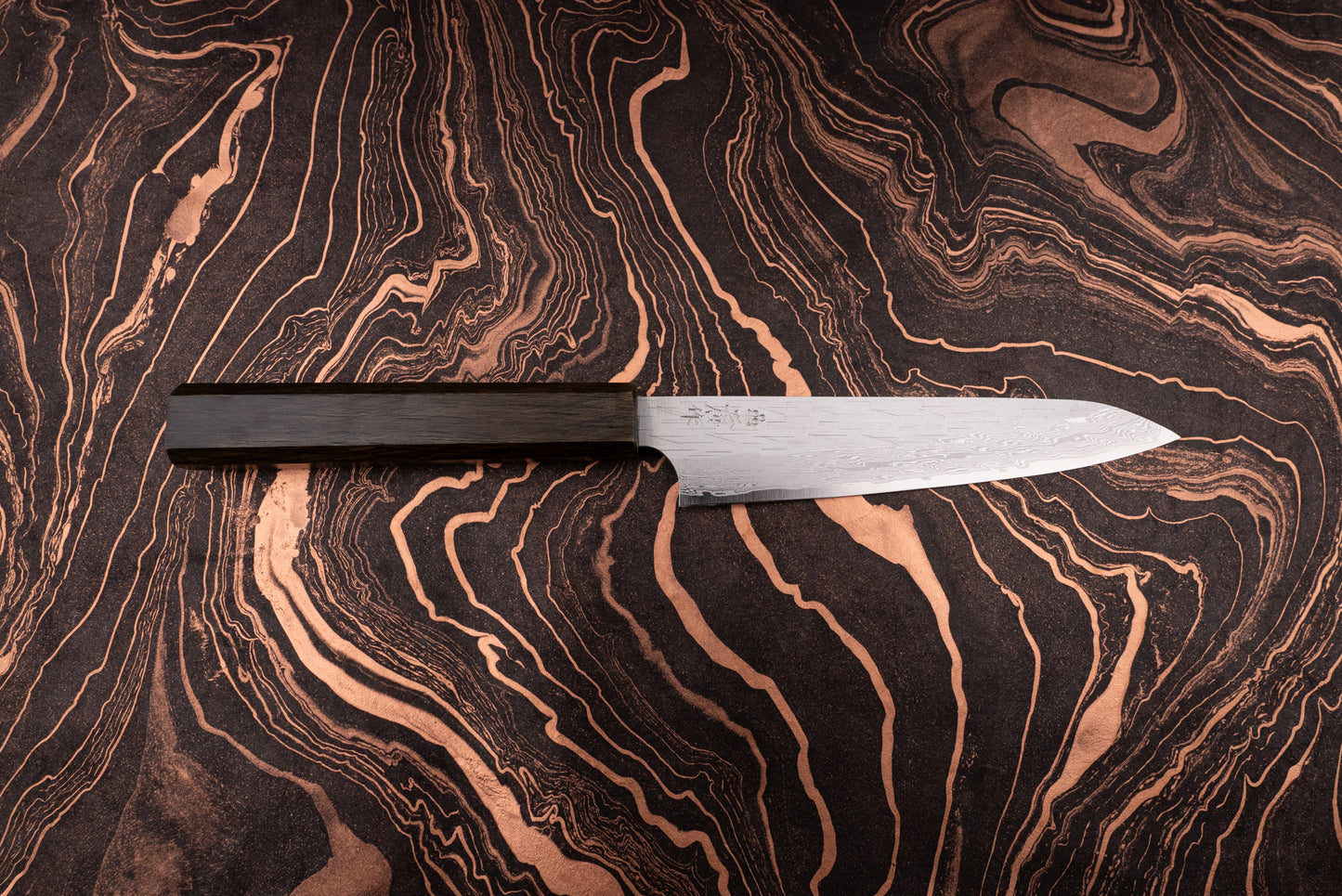 Nigara VG XEOS Tsuchime Damascus Petty 160mm