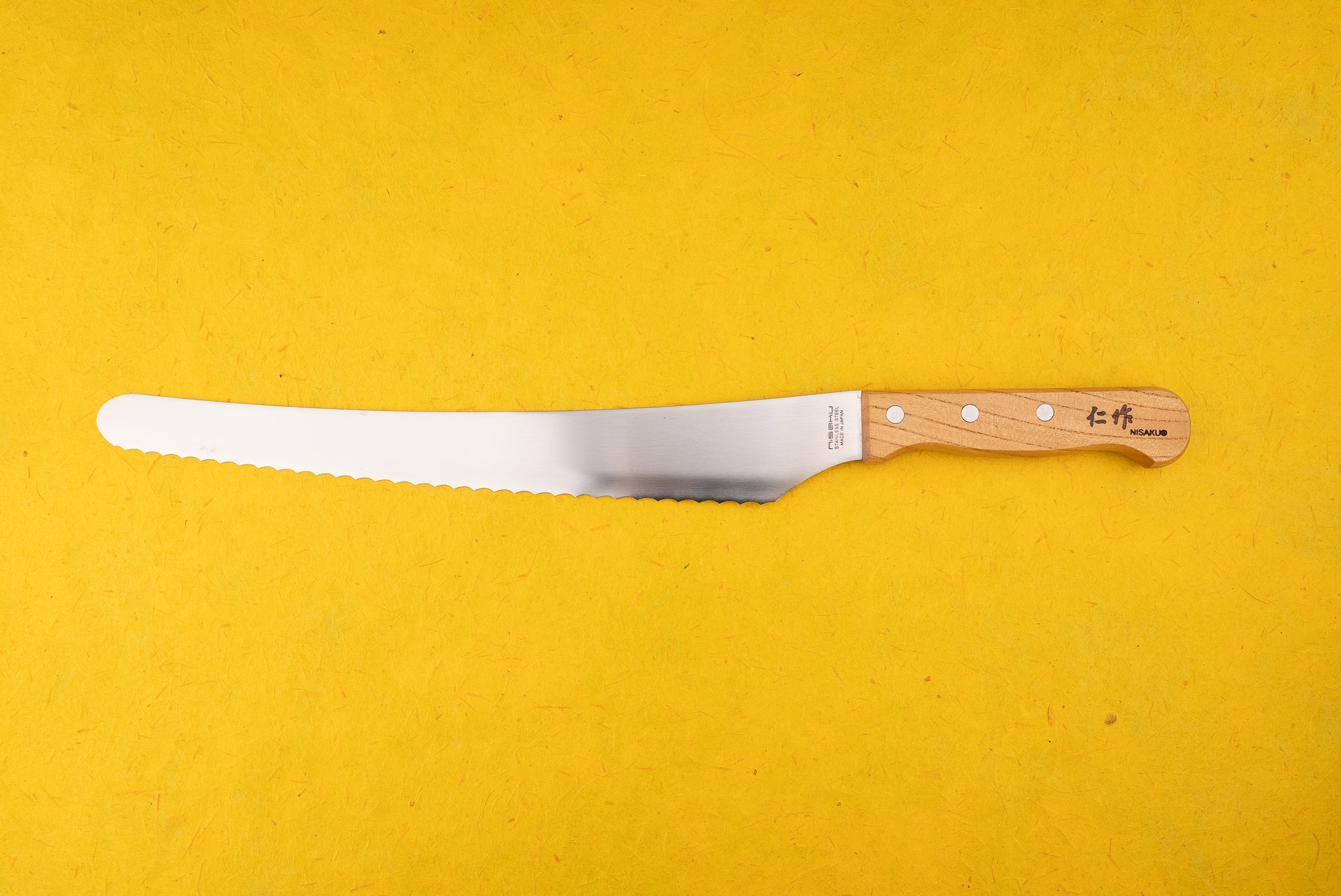 Tomita Hamono Nisaku Namiba Bread Knife 270mm from Nisaku