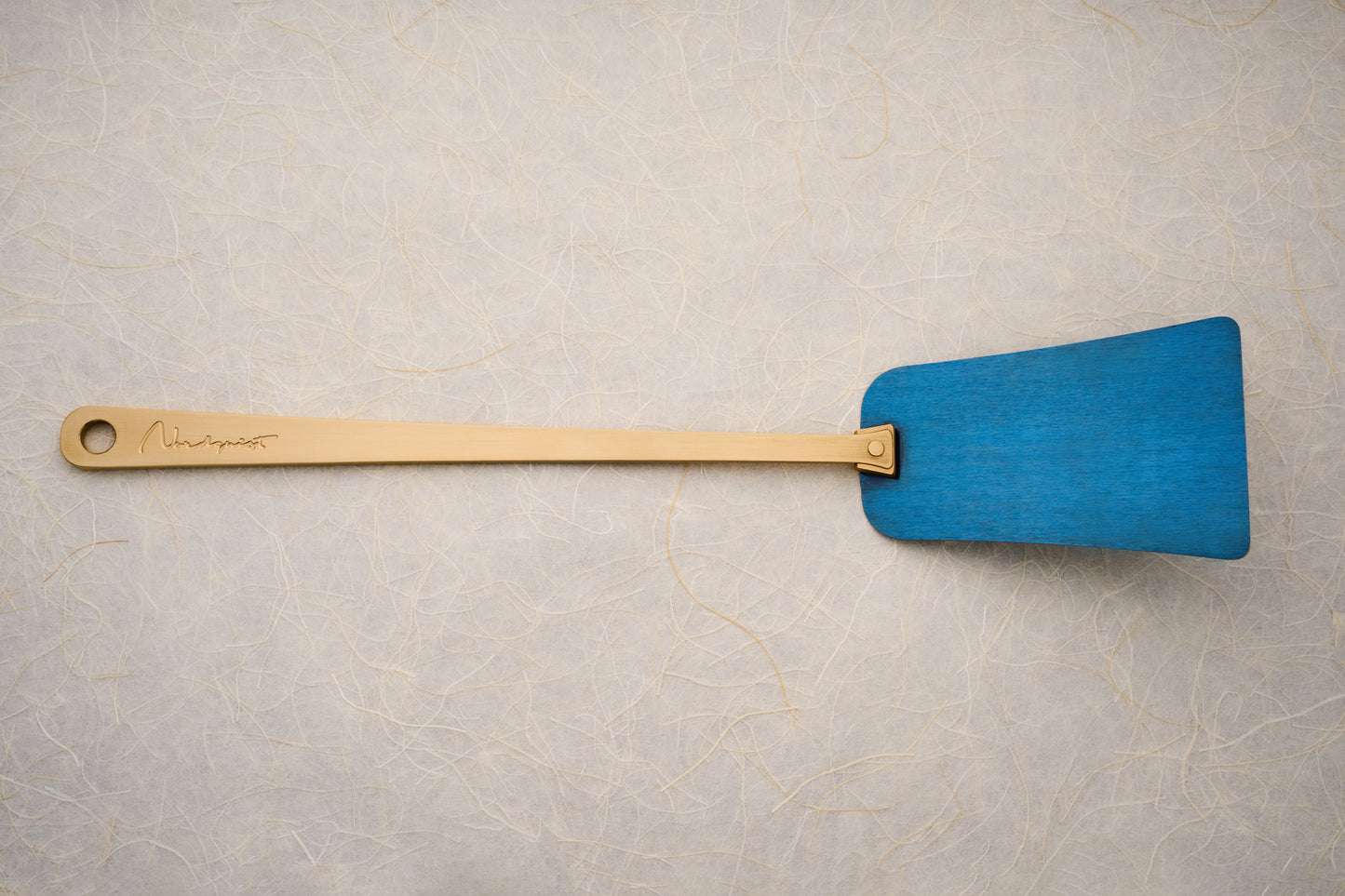 Nordquist Designs Carbon Steel and Brass Spatula