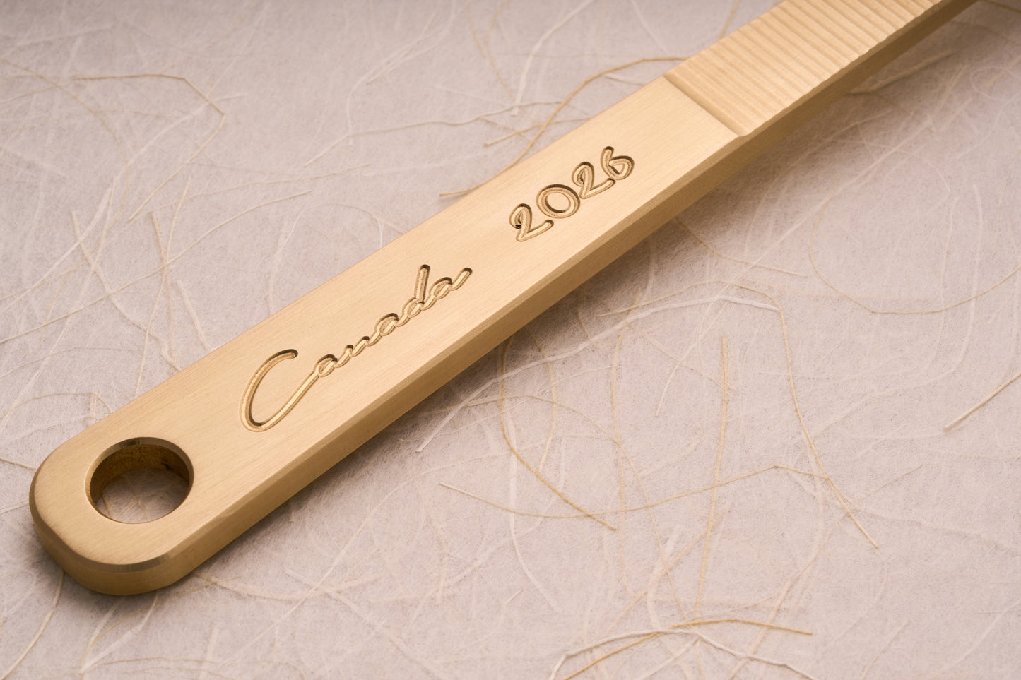 Nordquist Designs Carbon Steel and Brass Spatula