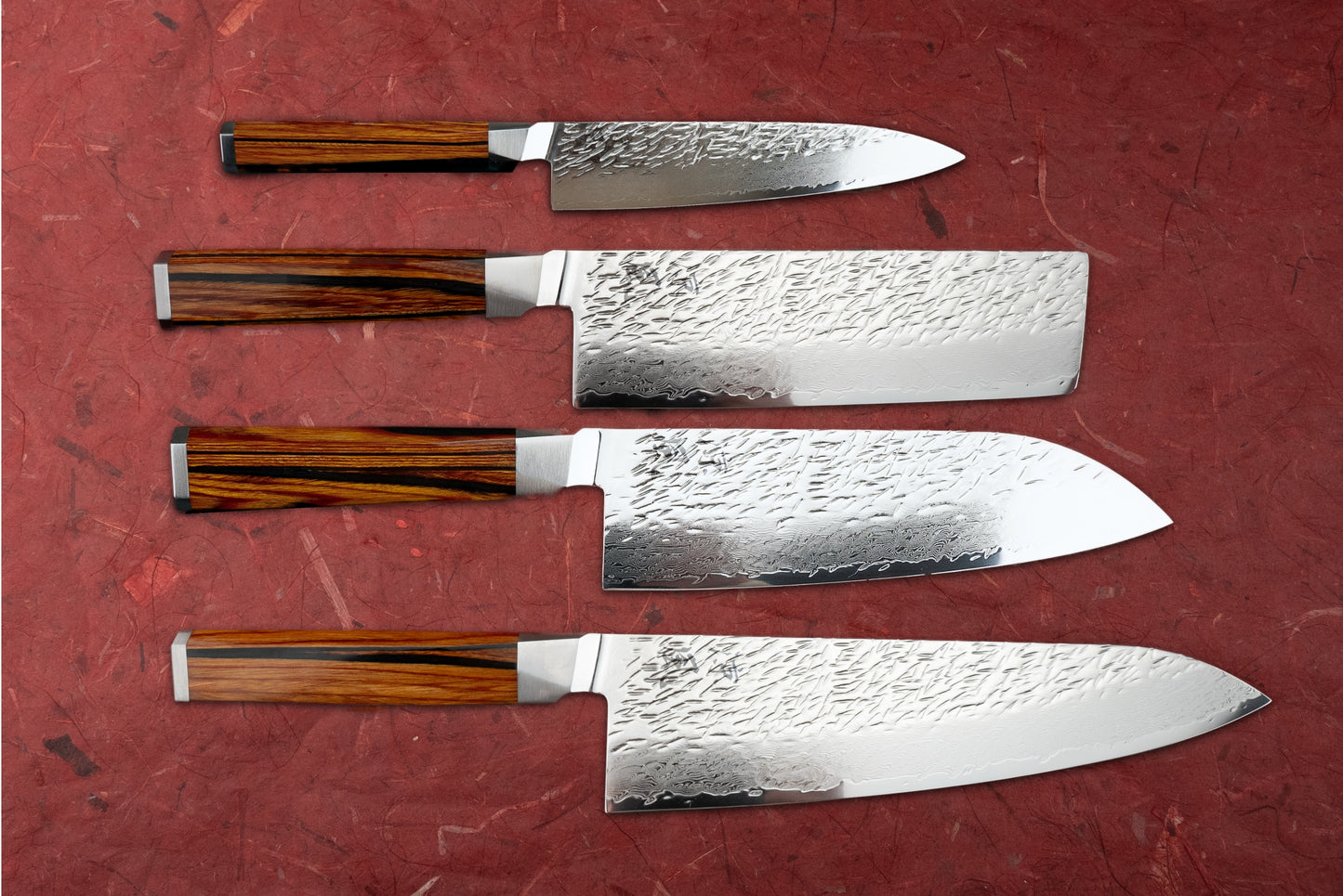 Ono Knife Suzukaze SG2 Tsuchime 4 Peice Knife Set