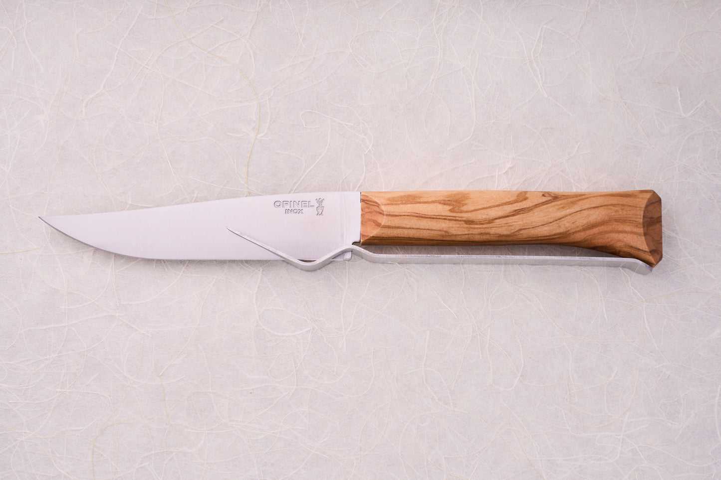 Opinel Cheese Knife & Fork Set
