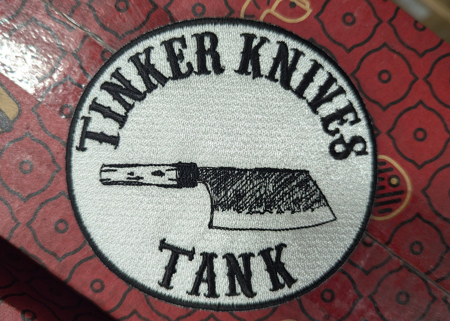 Shibata Tinker Tank Iron-on Patch