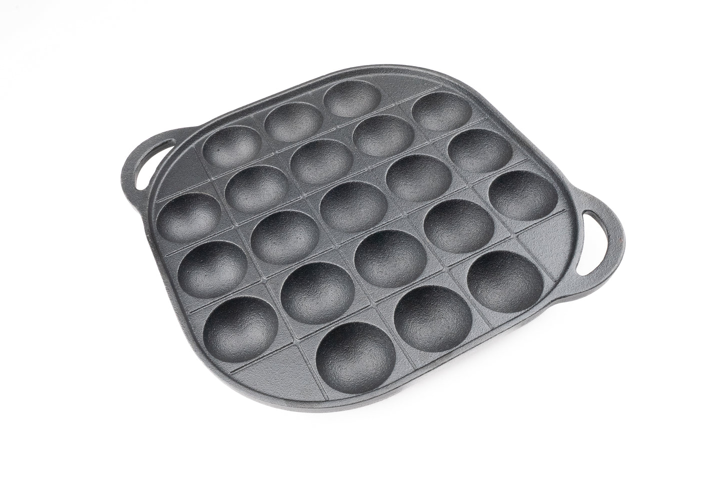 Pearl Metal Cast Iron Takoyaki Plate 21 holes