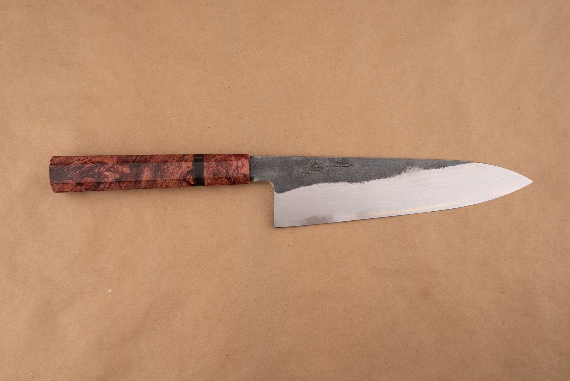 Custom Handle Hado Quzilla Gyuto 210mm from Hado Sakai