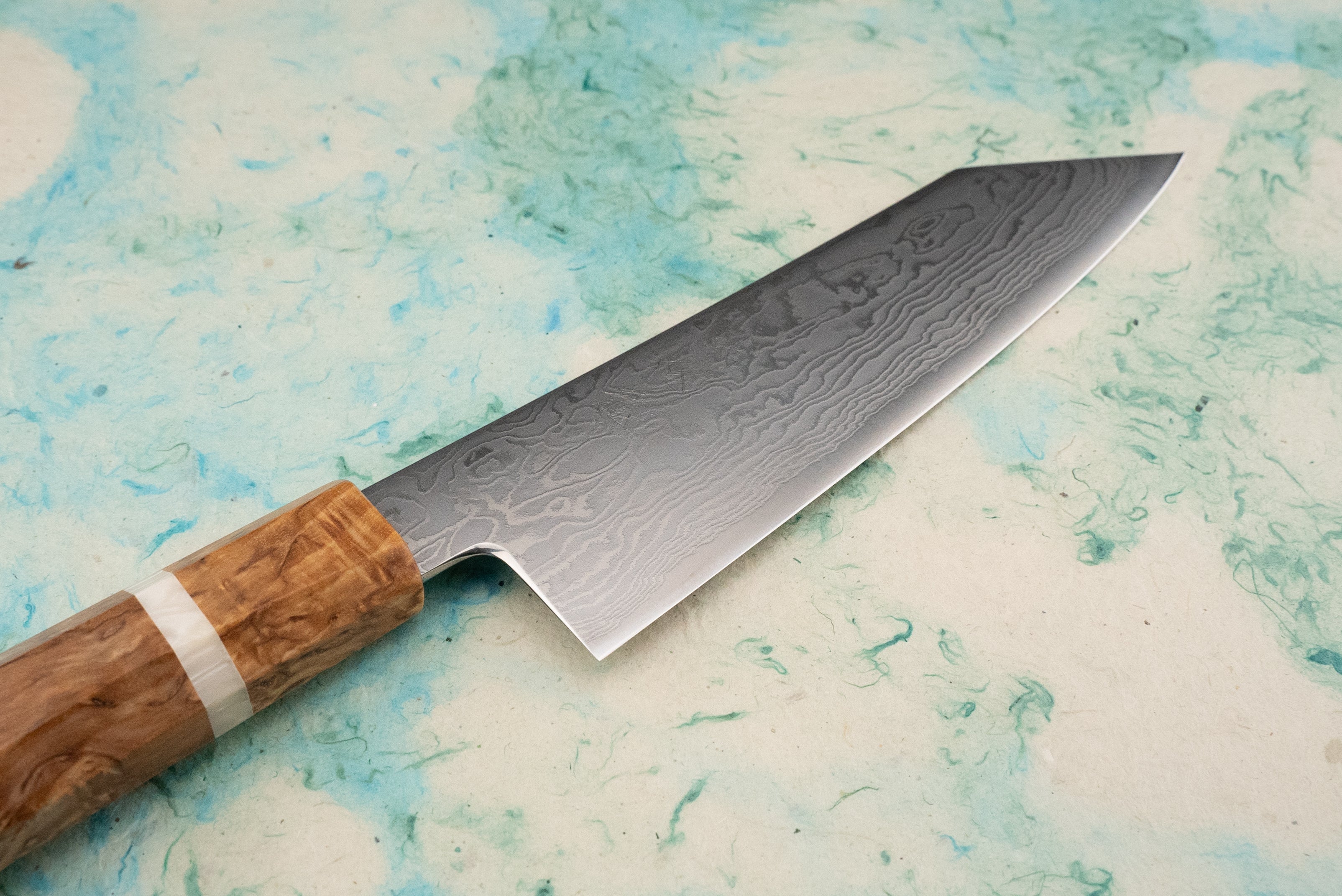 Ryusen Fukakuryu KAI Santoku 175mm – Knifewear - Handcrafted