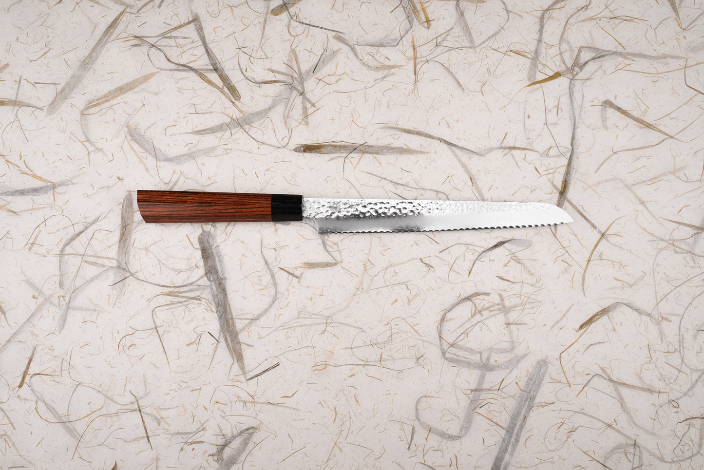 Seki Kanetsugu Heptagon-Wood® Bread Knife 210mm