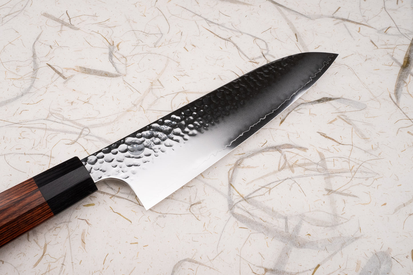 Seki Kanetsugu Heptagon-Wood® Santoku 170mm