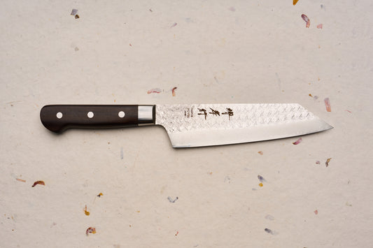 Sakai Takayuki SG2 Tsuchime Damascus Western Kengata Gyuto 190mm