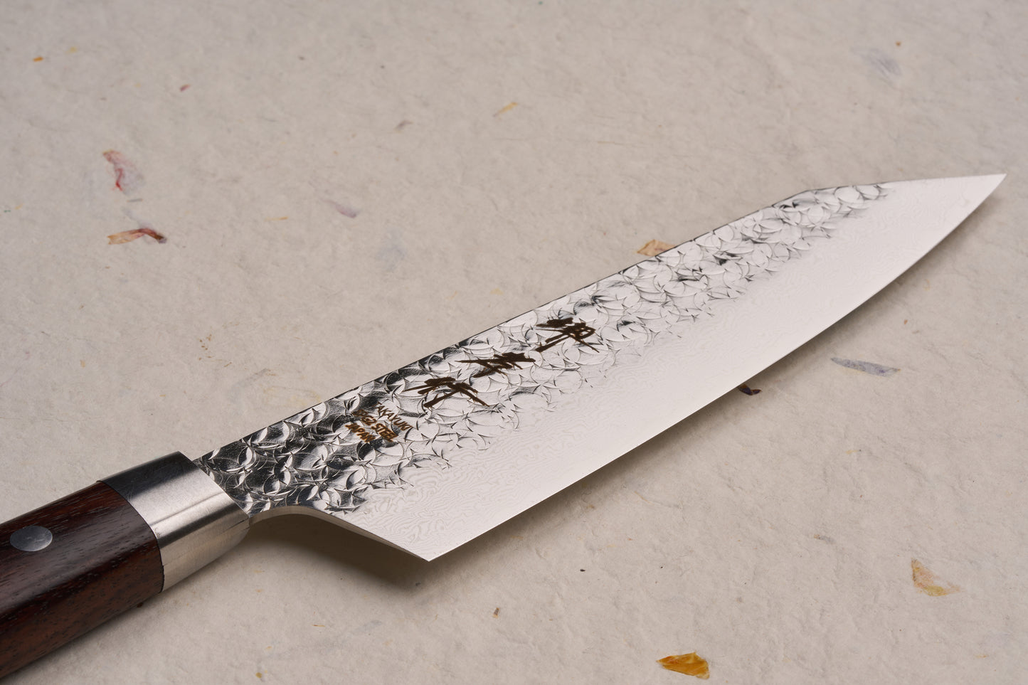 Sakai Takayuki SG2 Tsuchime Damascus Western Kengata Santoku 160mm