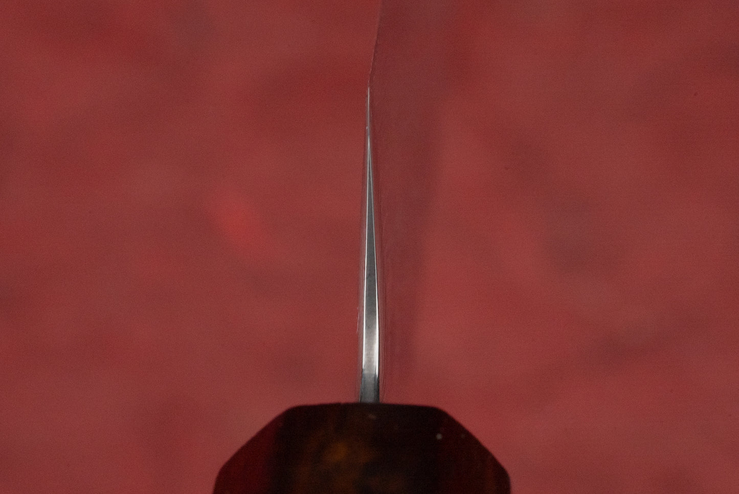 Tsunehisa  440C Sanjusan 参拾参 Tsuchime Migaki Damascus Sujihiki 240mm