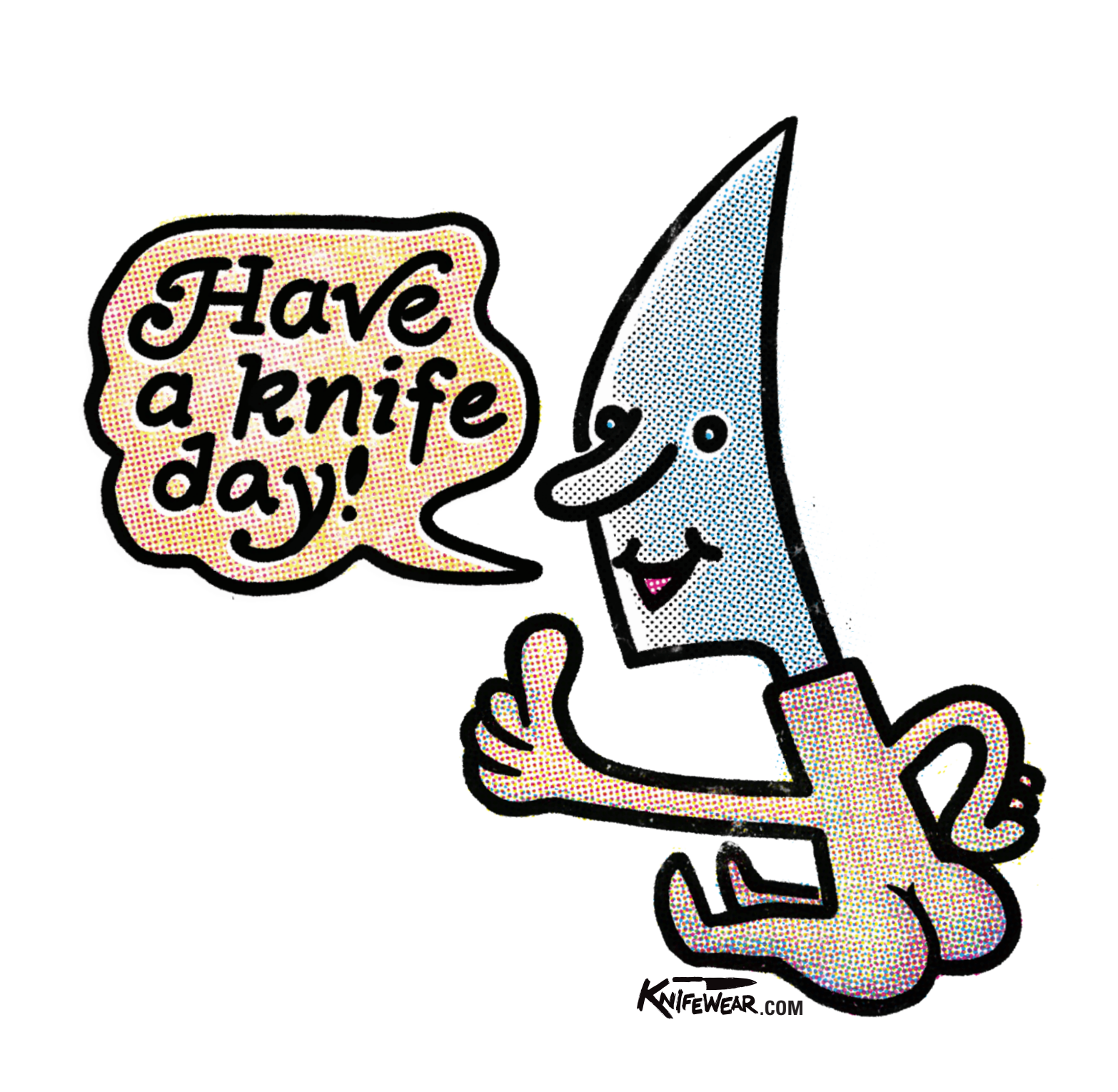 Sticker Sunday August 2025 from Knifewear Merch