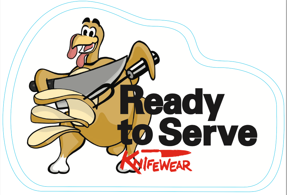 Sticker Sunday October 2025 from Knifewear Merch