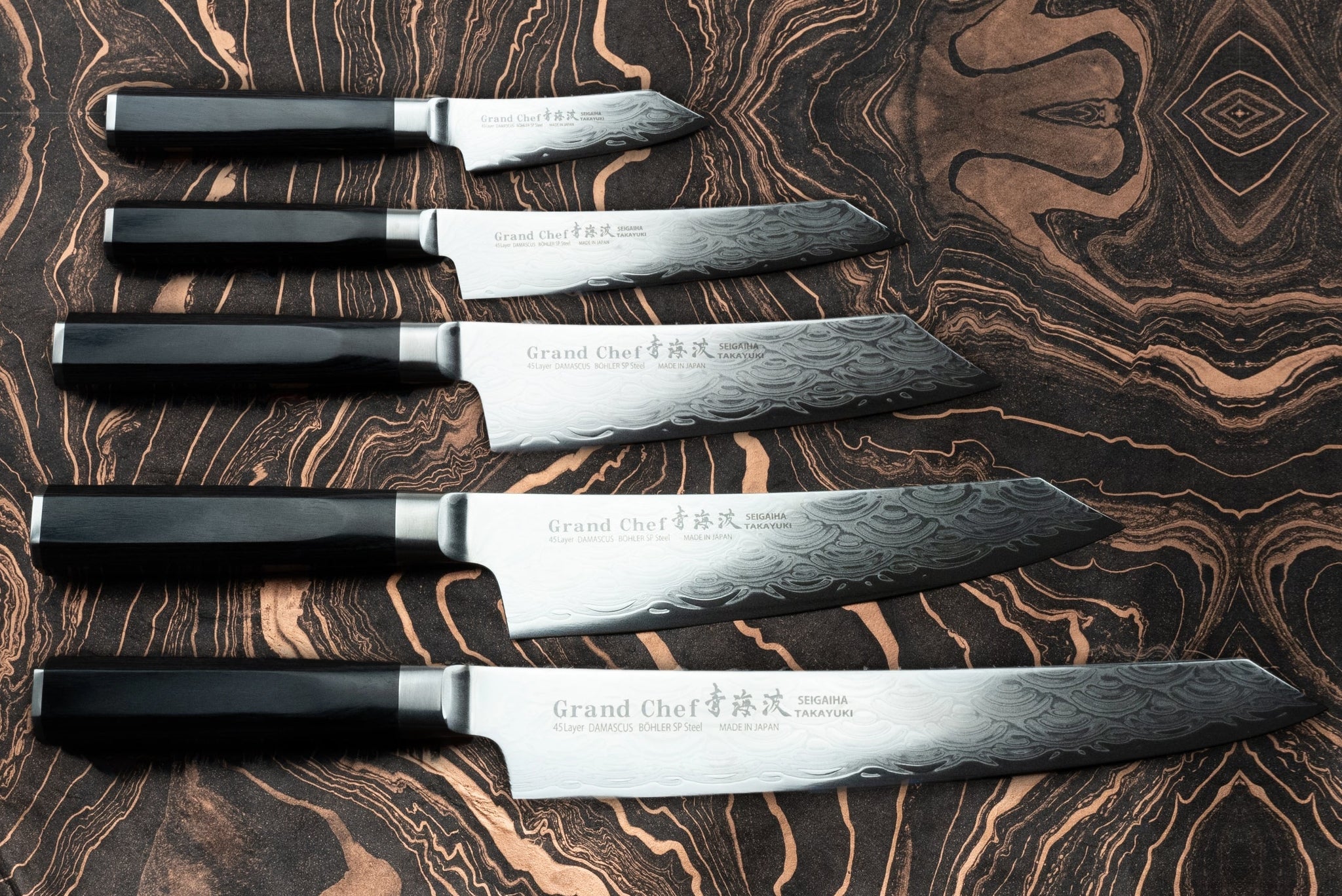Sakai Takayuki Grand Chef Seigaiha – Knifewear - Handcrafted