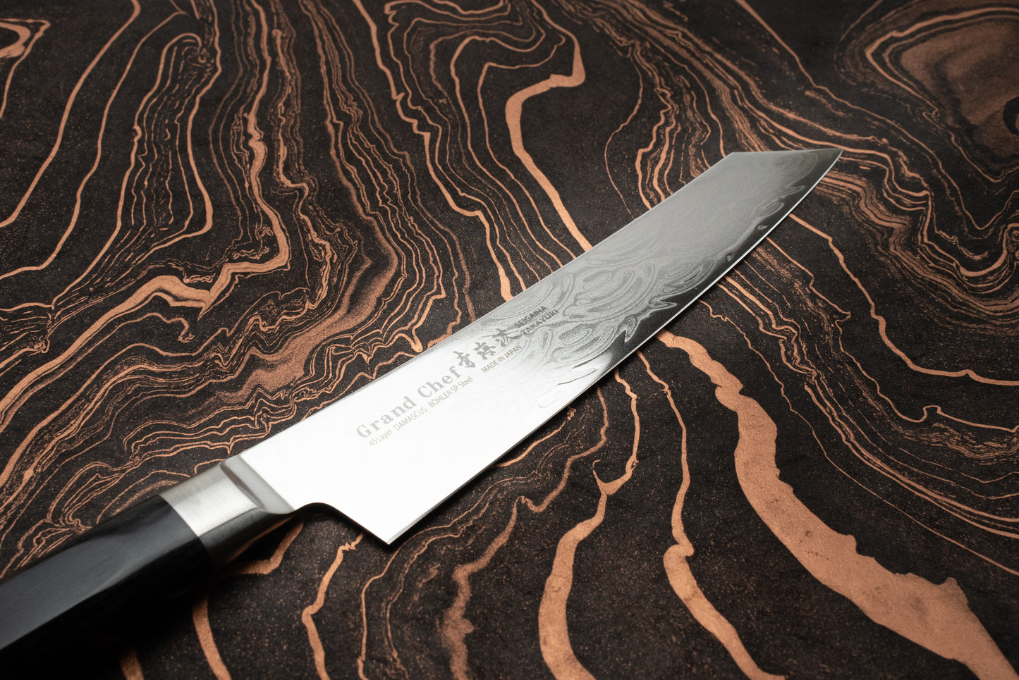 Sakai Takayuki Grand Chef Seigaiha Kengata Petty 150mm