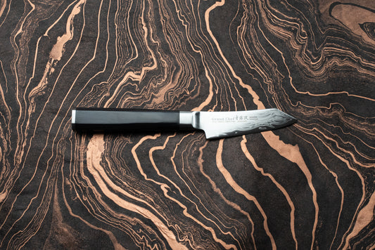 Sakai Takayuki Grand Chef Seigaiha Kengata Petty 80mm