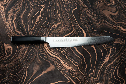 Sakai Takayuki Grand Chef Seigaiha Kengata Sujihiki 250mm