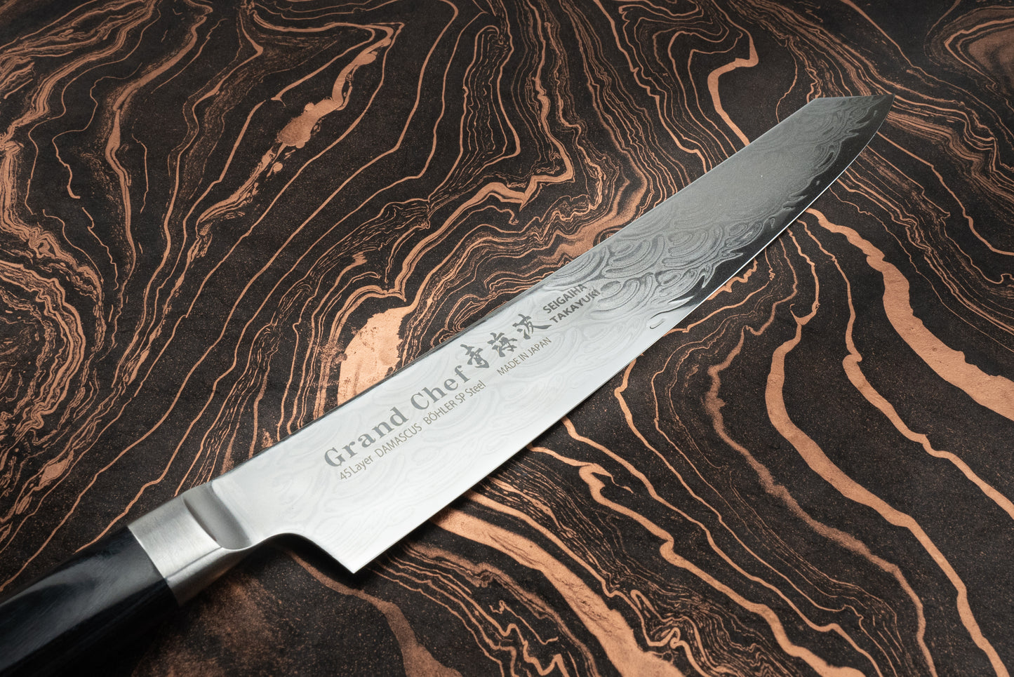 Sakai Takayuki Grand Chef Seigaiha Kengata Sujihiki 250mm