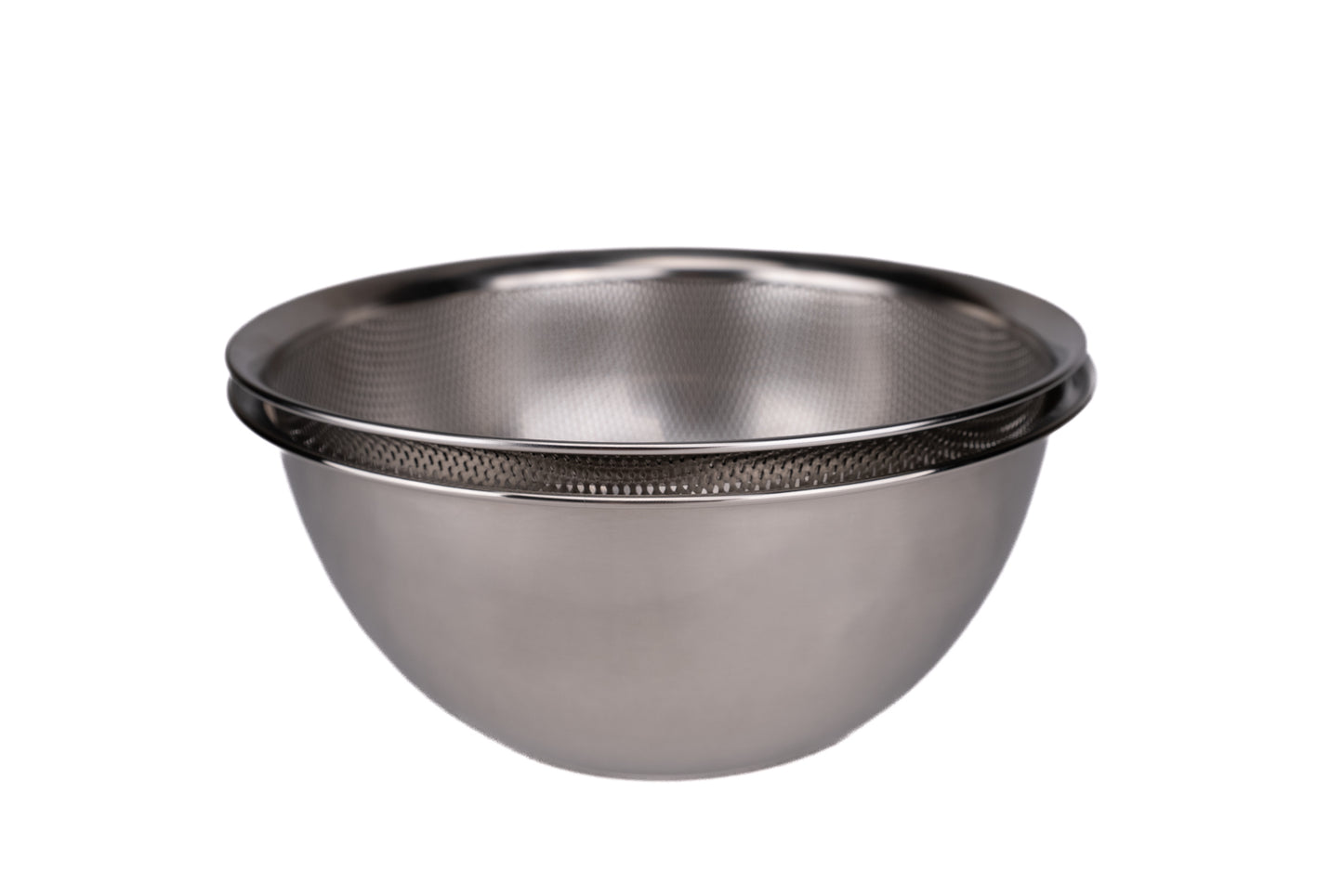 Shimoyama Stainless Steel 21cm Bowl and Strainer Set from Shimoyama