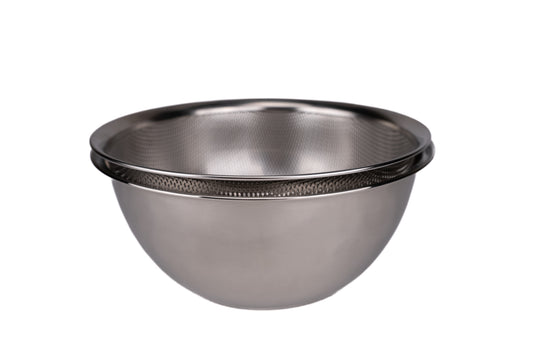 Shimoyama Stainless Steel 21cm Bowl and Strainer Set from Shimoyama