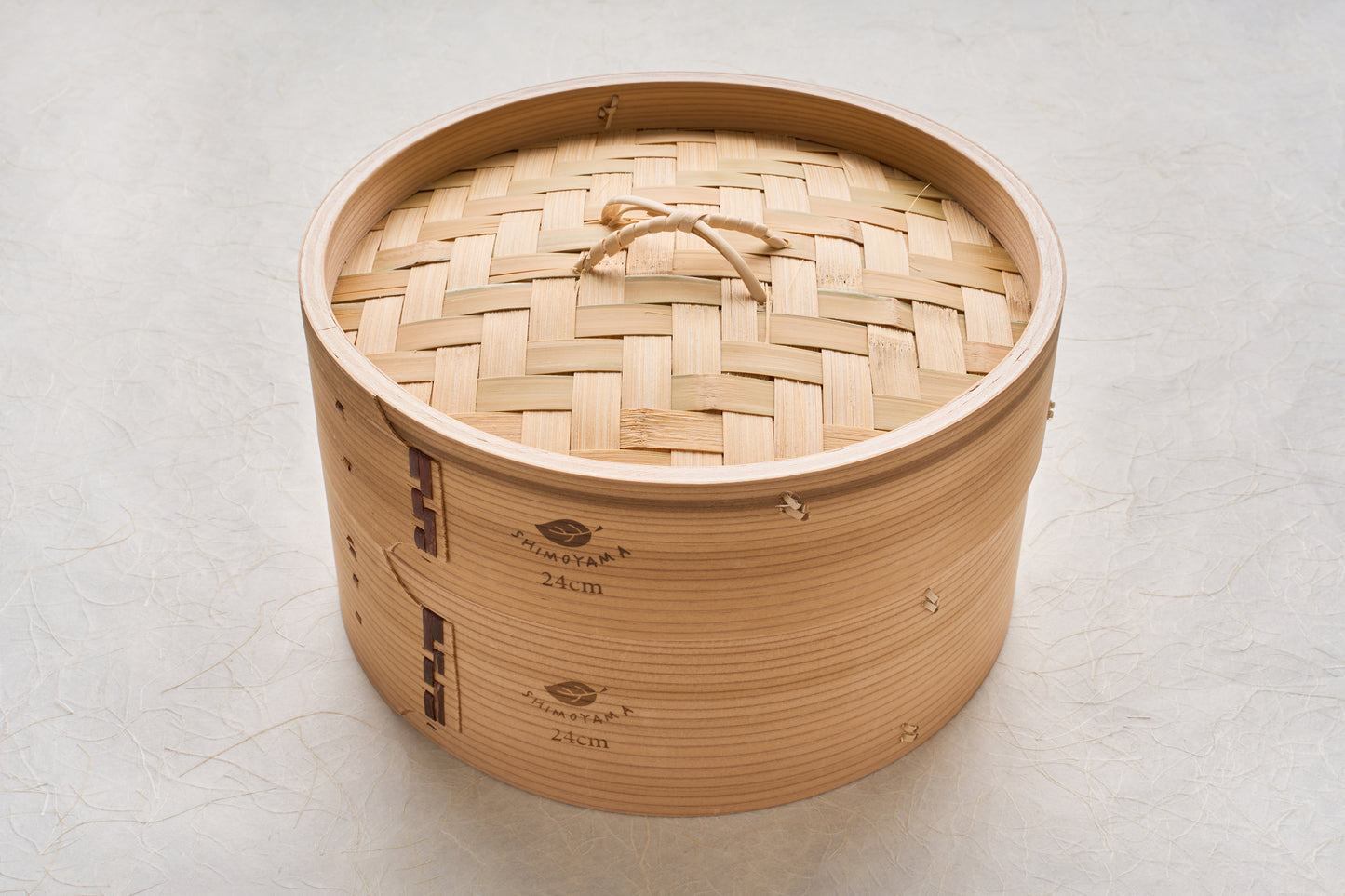 Shimoyama Bamboo Steamer with Lid 24cm