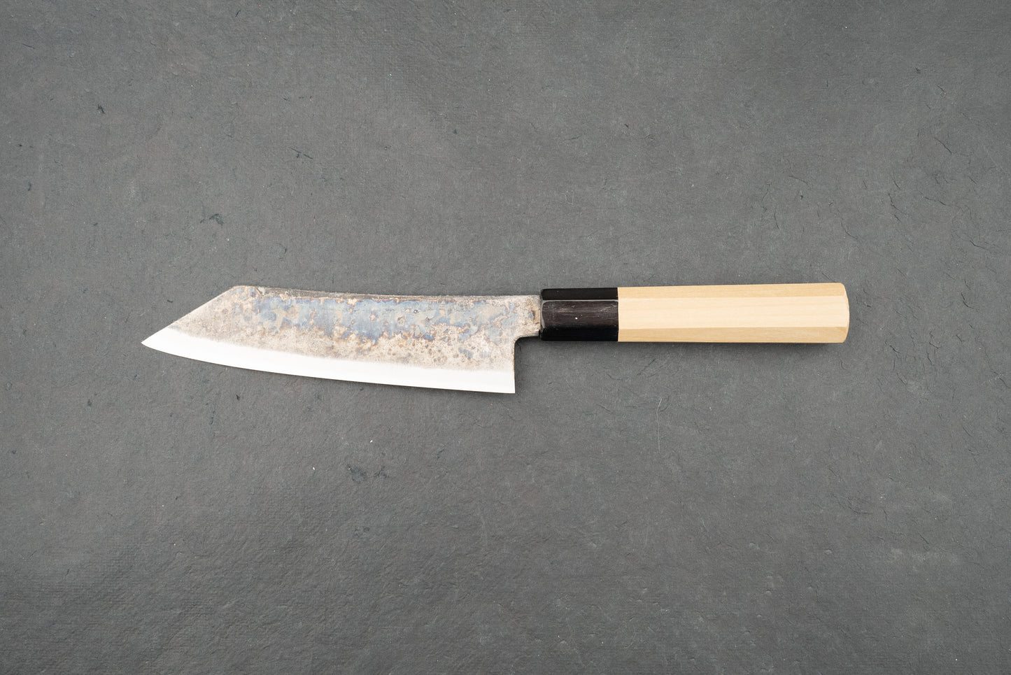 Shiro Kunimitsu Aogami Kurouchi Chikuzen Bunka 160mm