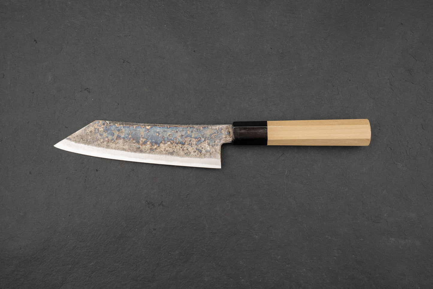 Shiro Kunimitsu Aogami Kurouchi Chikuzen Bunka 160mm