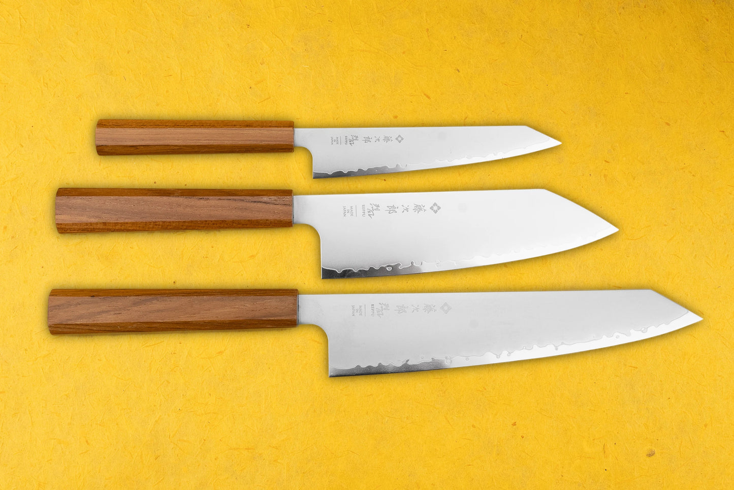 TOJIRO Reppu 3 Piece Knife Set