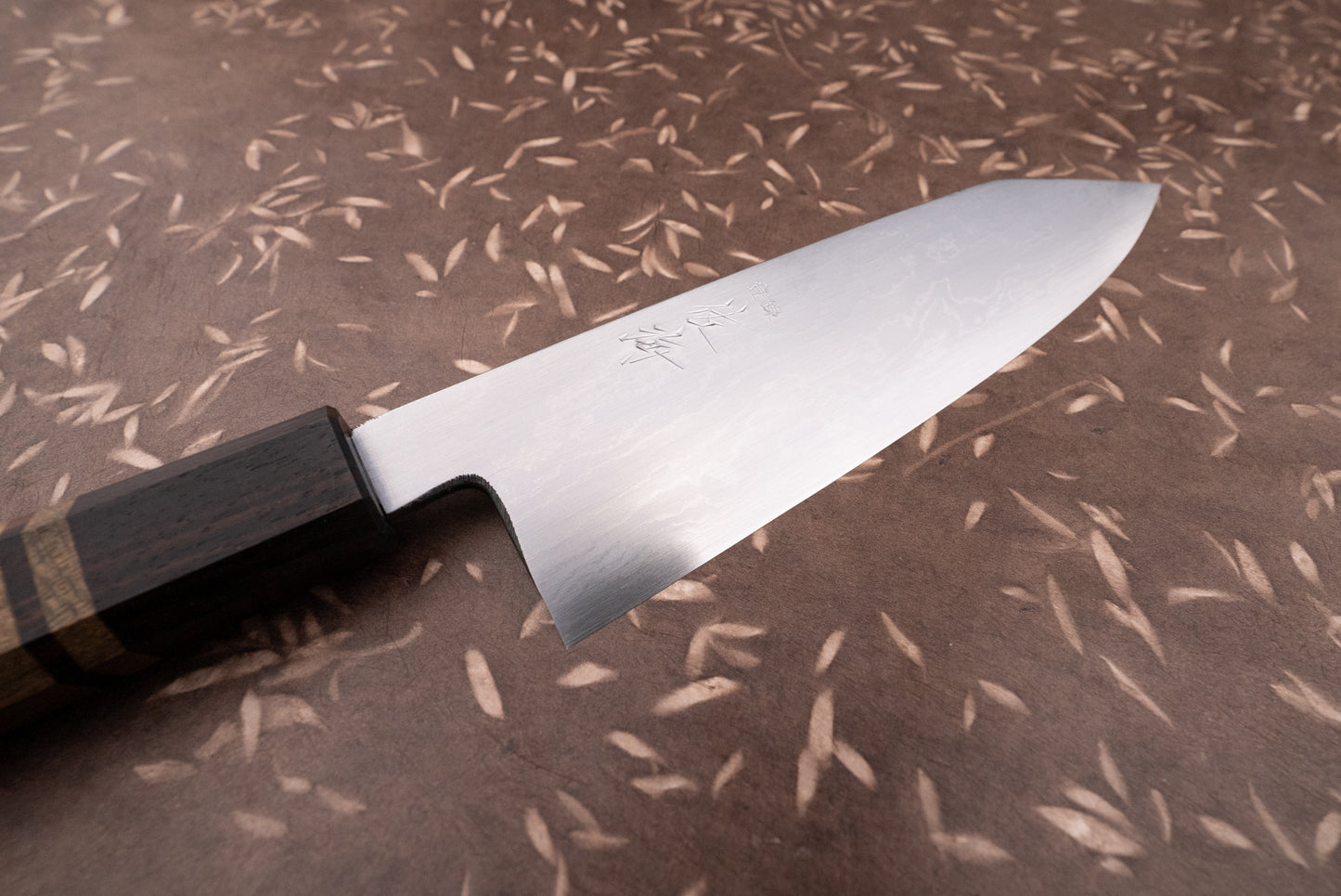 Toroku Sakai Aogami Damascus Kiritsuke Santoku 180mm
