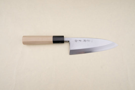 Toroku Sakai Tohwa Shirogami Deba 150mm from Toroku Sakai