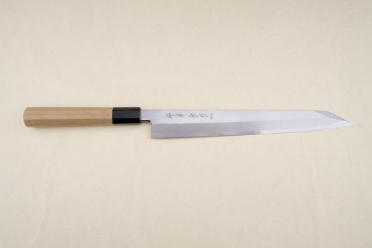 Toroku Sakai Tohwa Shirogami Kiritsuke Yanagiba 270mm from Toroku Sakai