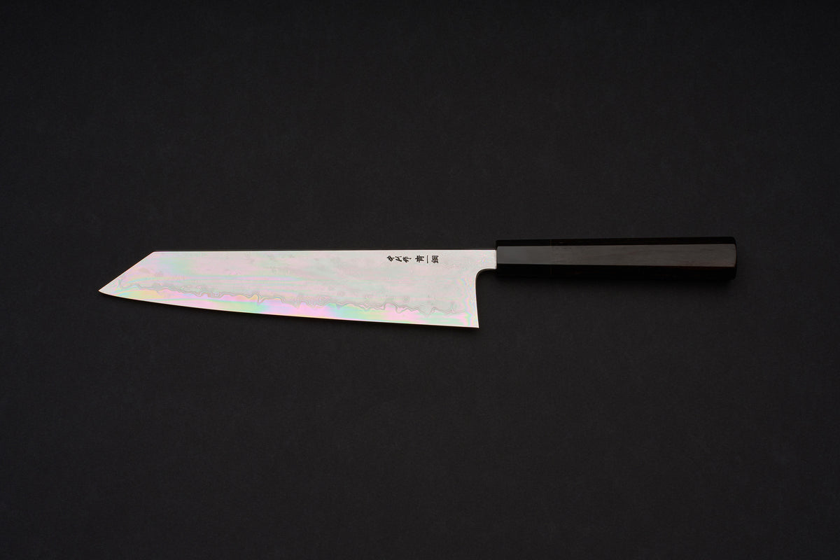 Touroku Sakai Nakagawa x Myojin Aoichi Suminagashi Kiritsuke Gyuto 240mm