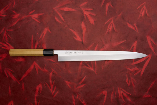 Touroku Sakai Tohwa Shirogami Yanagiba 300mm