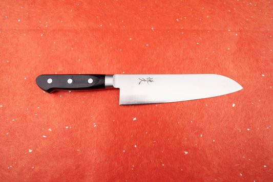 Tsunehisa 440C Sanjuni 参拾弐 Western Santoku 180mm